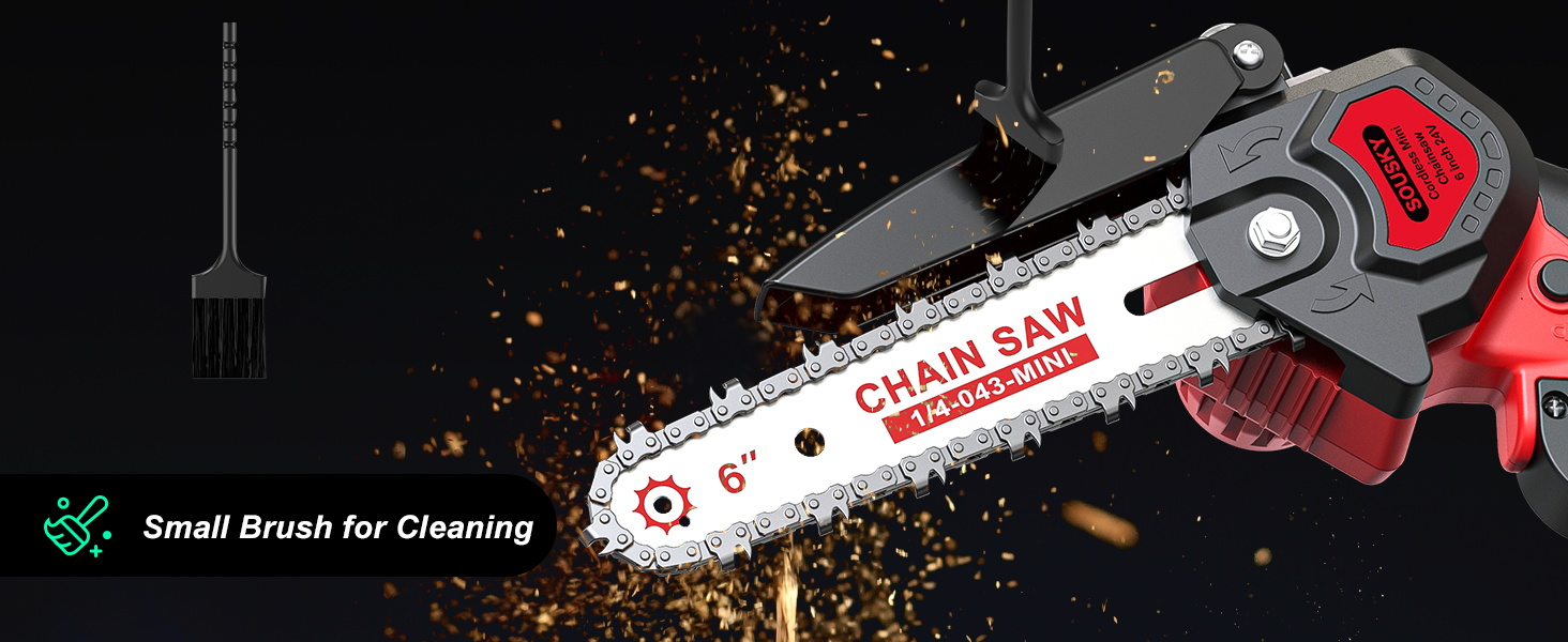 6 inch mini chainsaw