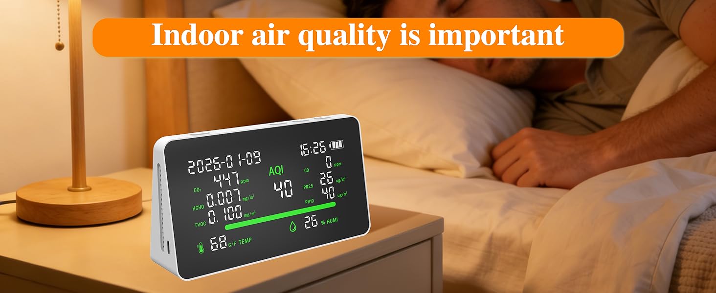 portable air quality monitor