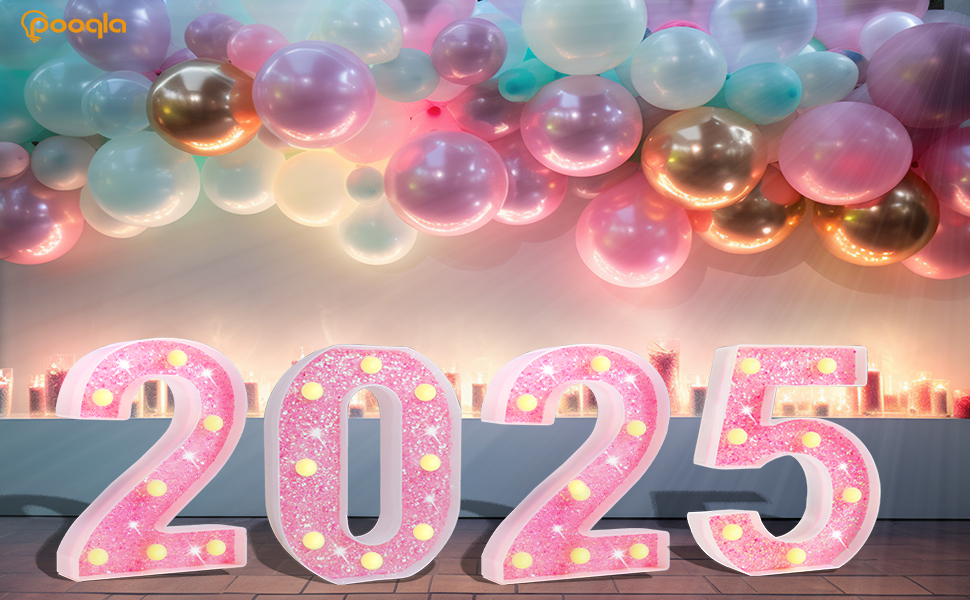 LED marquee number signs