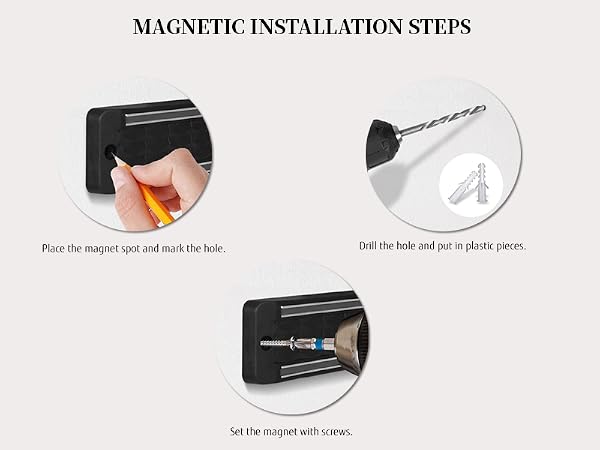 magnetic holder for wall