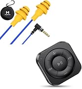 MIPEACE Earplug Headphones and Bluetooth 5.3 Receiver Bundle