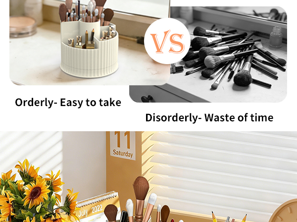 Makeup Brush Holder Organizer