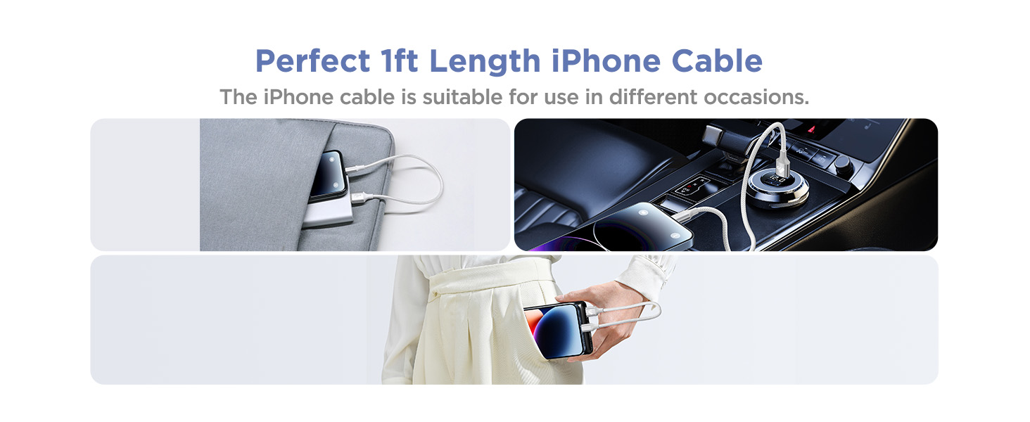 short lightning cable