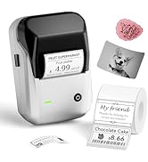 NIIMBOT B1 Label Maker with Tapes, 2 Inch Portable Thermal Label Printer for Home School Office S...
