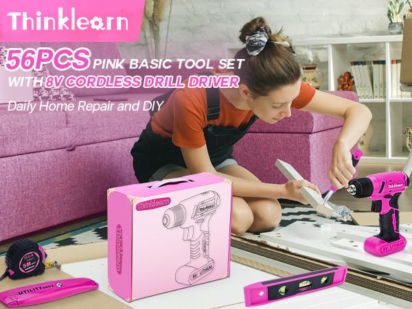 pink drill set