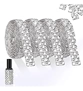 4 Yards Rhinestones Ribbon Self Adhesive White Crystal Rhinestone Strip with 4MM Square Gems Blin...