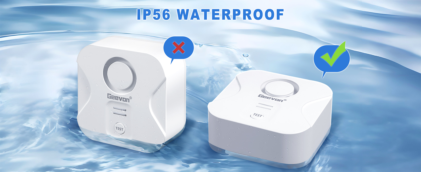 waterproof water leak sensors
