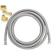 Eastman Dishwasher Installation Kit, 3/8 Inch Compression, 3/8 Inch MIP Elbow, 3/4 Inch FHT Elbow...