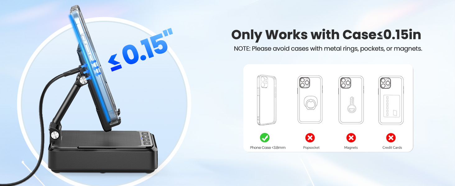 Wireless charger stand