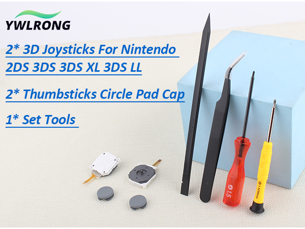  for Nintendo 2DS 3DS 3DS XL 3DS LL joystick replacemen
