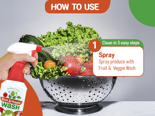 Fruit, Veggie, Wash