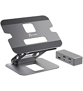 j5create Laptop Stand with USB C 4K HDMI Display Hub - 2 USB A 5Gbps, PD 100W with USB-C 5Gbps | ...