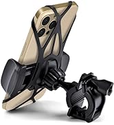 Bike &amp; Motorcycle Phone Mount - for iPhone 14 Pro (13, 12, SE, Plus/Max), Galaxy s22 or Any Cell ...