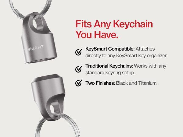 magnetic keychain key holder