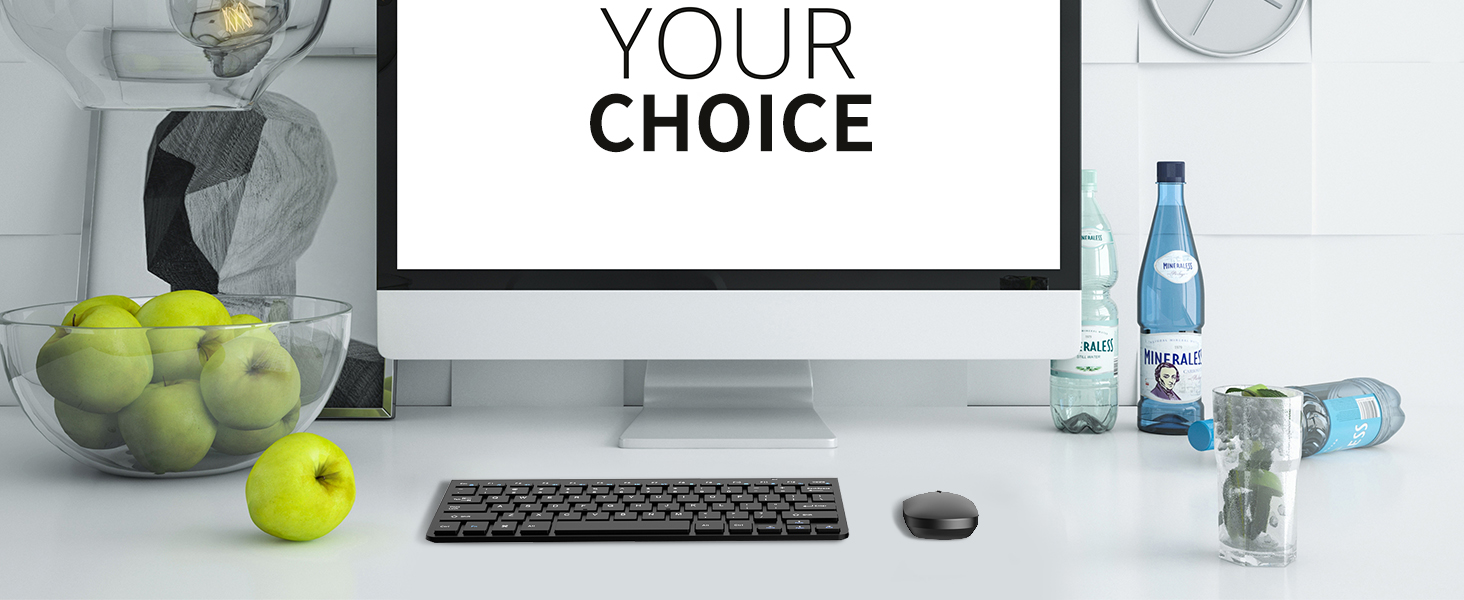 Wireless Keyboard and Mouse Combo