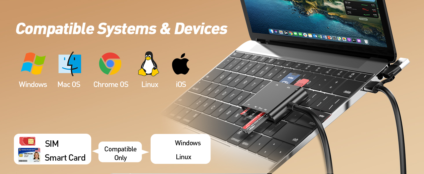 usb c sim card reader for laptop