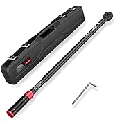 VANPO 3/4-inch Drive Click Torque Wrench, 100-650Ft-Lb/135.5-880.8Nm, Industrial Adjustable Torqu...