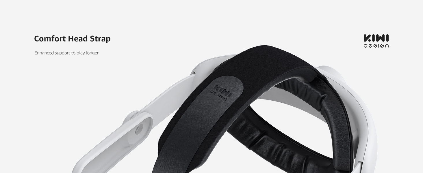 KIWI design comfort head strap elite headstrap accessories compatible with oculus meta quest 2