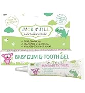 Jack N' Jill Baby Gum and Tooth Gel - Teething Relief Gel for Babies, Gentle Formula with Chamomi...