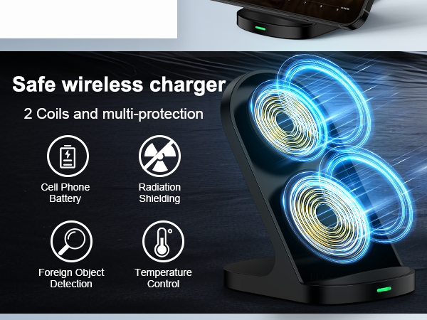 wireless fast charger stand android