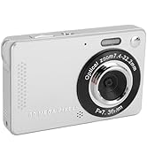 Digital Camera for Teens, 1080P 50MP HD Portable Kids Camera, 2.8 inch 16x Digital Zoom Point and...