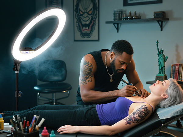 ring light with stand