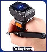 Eyoyo1D 2D Ring Bluetooth Barcode Scanner EY-016Z