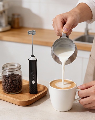 milk frother handheld