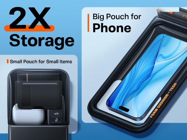 waterproof phone pouch Double Space