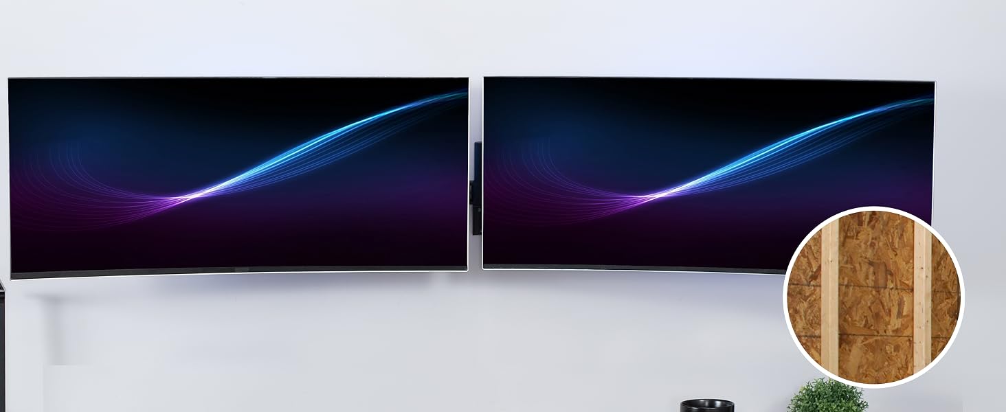 dual wall mount