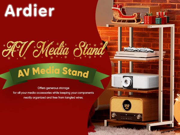 Media Storage Stand