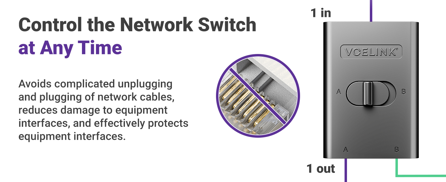 The manual network switch adopts a nickel-plated brass material for its metal parts