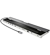 j5create USB-C 4K HDMI Docking Station (9-in-1), 4K HDMI, 5Gbps USB-A x3, Card Reader, PD 100W, G...