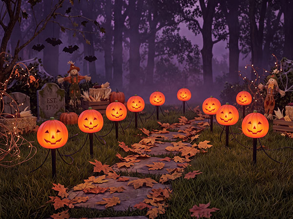 pumpkin lights