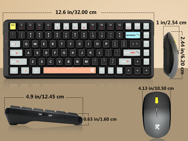 Product dimensions