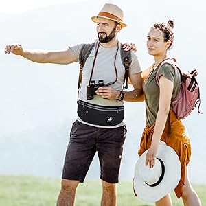 Waist Pack, Slim Running Belt,