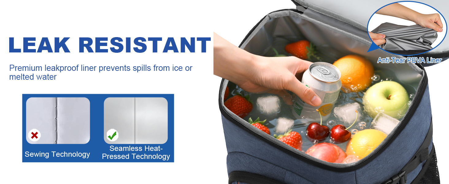 cooler backpack insulated waterproof