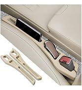 YGDMD 2PCS Car Seat Gap Filler Organizer,2 in 1 Car Gap Filler with Fill and Storage Function for...