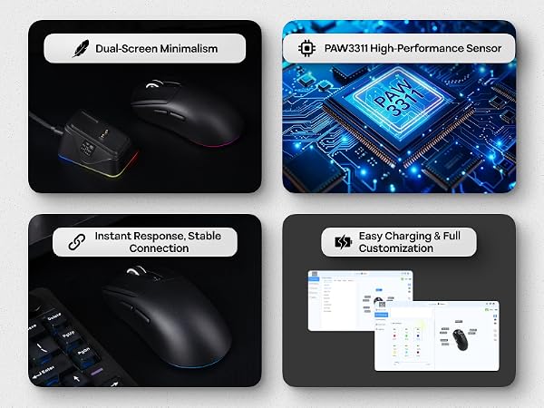 wireless gaming mouse
