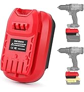 LIVOWALNY Battery Adapter 20v for Craftsman V20 Cordless Tools Blower, Drill to Works for DeWalt ...