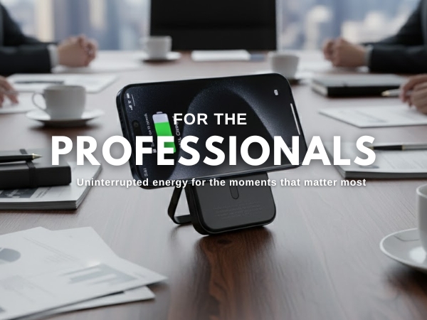 wireless charger power bank for professional