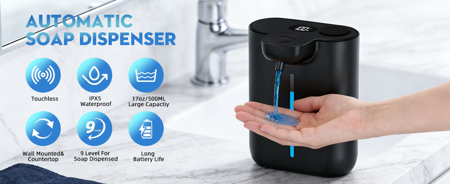soap dispenser wall mount