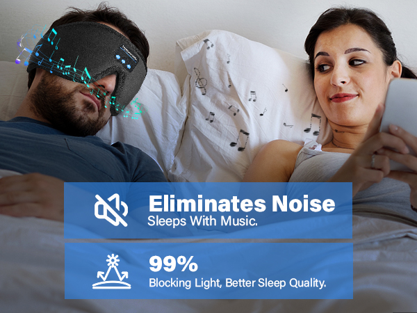 Sleep Headphones Sleep Bluetooth Eye Mask Wireless Sleep Mask Sleep Aid Gift