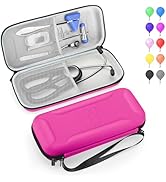 MOSLA Stethoscope Case for 3M Littmann Classic III,Lightweight II S.E. Cardiology IV,Nurse Gift H...