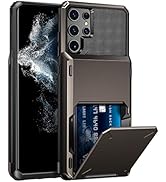 ELOVEN for Samsung Galaxy S22 Ultra 5G Case Wallet with Hidden Card Slot Credit ID Card Holder Sh...