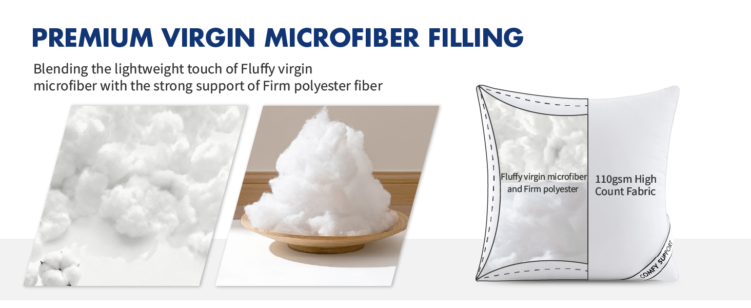 MIULEE PILLOW INSERTS
