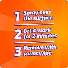 Spray and let it work