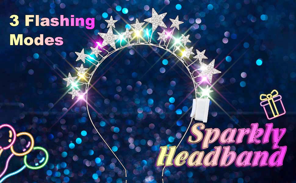 Led Star Party Headbands