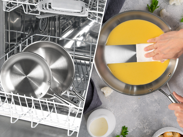 Stainless Steel Frying Pan 8 inch