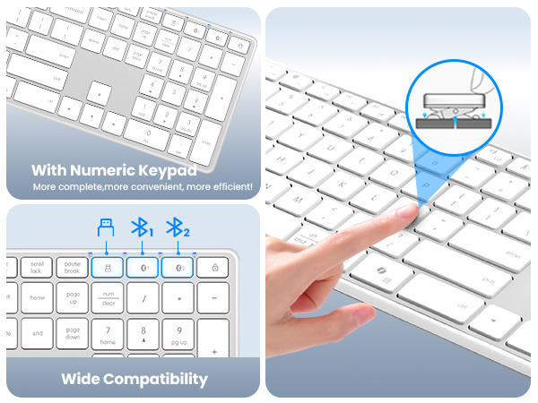 Full-size Bluetooth Keyboard
